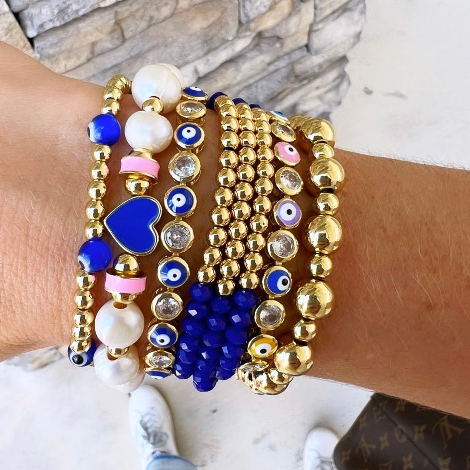 Gold Bead Bracelet - Ropa y accesorios | LimaLimón Store - 3