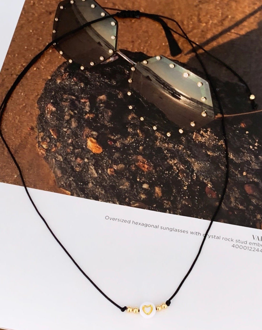 Heart Adjustable Necklace - Necklaces | LimaLimón Store - 1