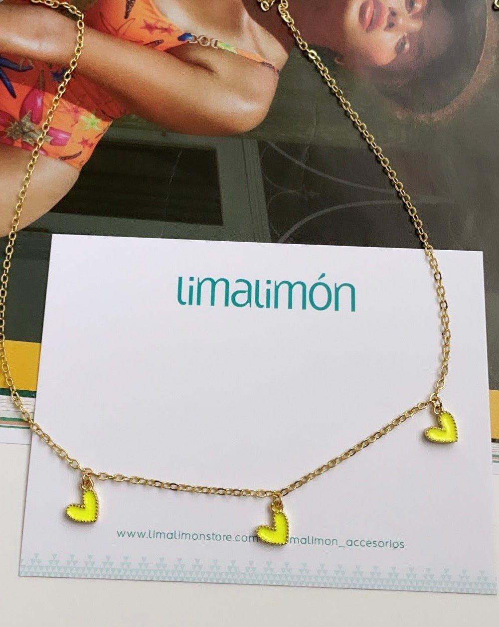 Heart Necklace - Necklaces | LimaLimón Store - 5