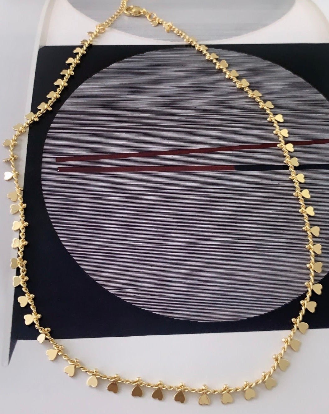 Hearts Charm Necklace - LimaLimón Store