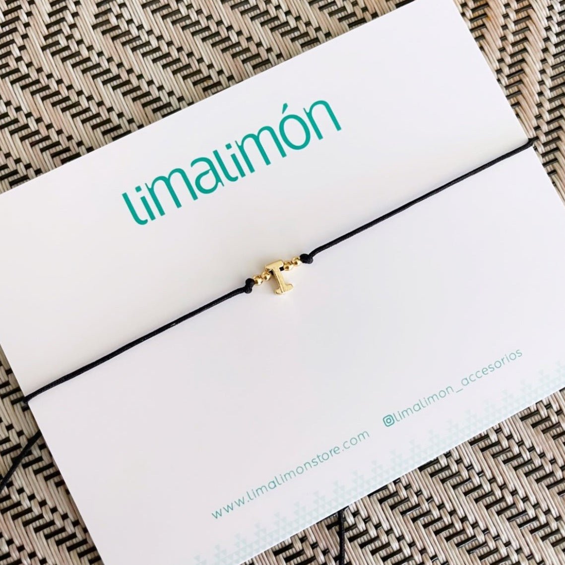 Initial Bracelet - Bracelets | LimaLimón Store - 1