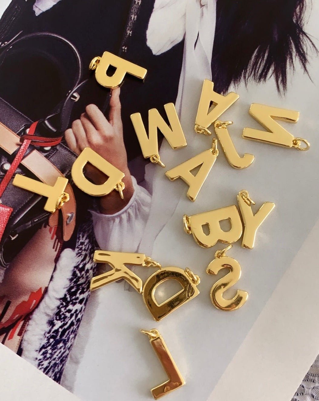 Initial Long Necklace - Necklaces | LimaLimón Store - 3