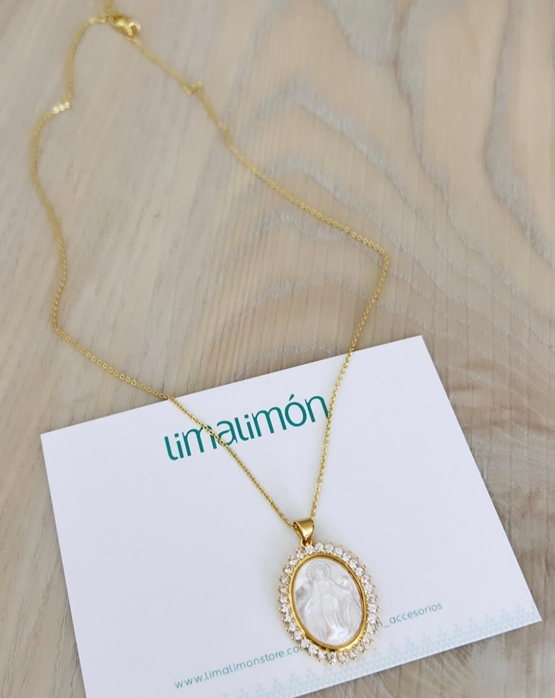 Miracle Virgin Necklace - Necklace | LimaLimón Store - 1
