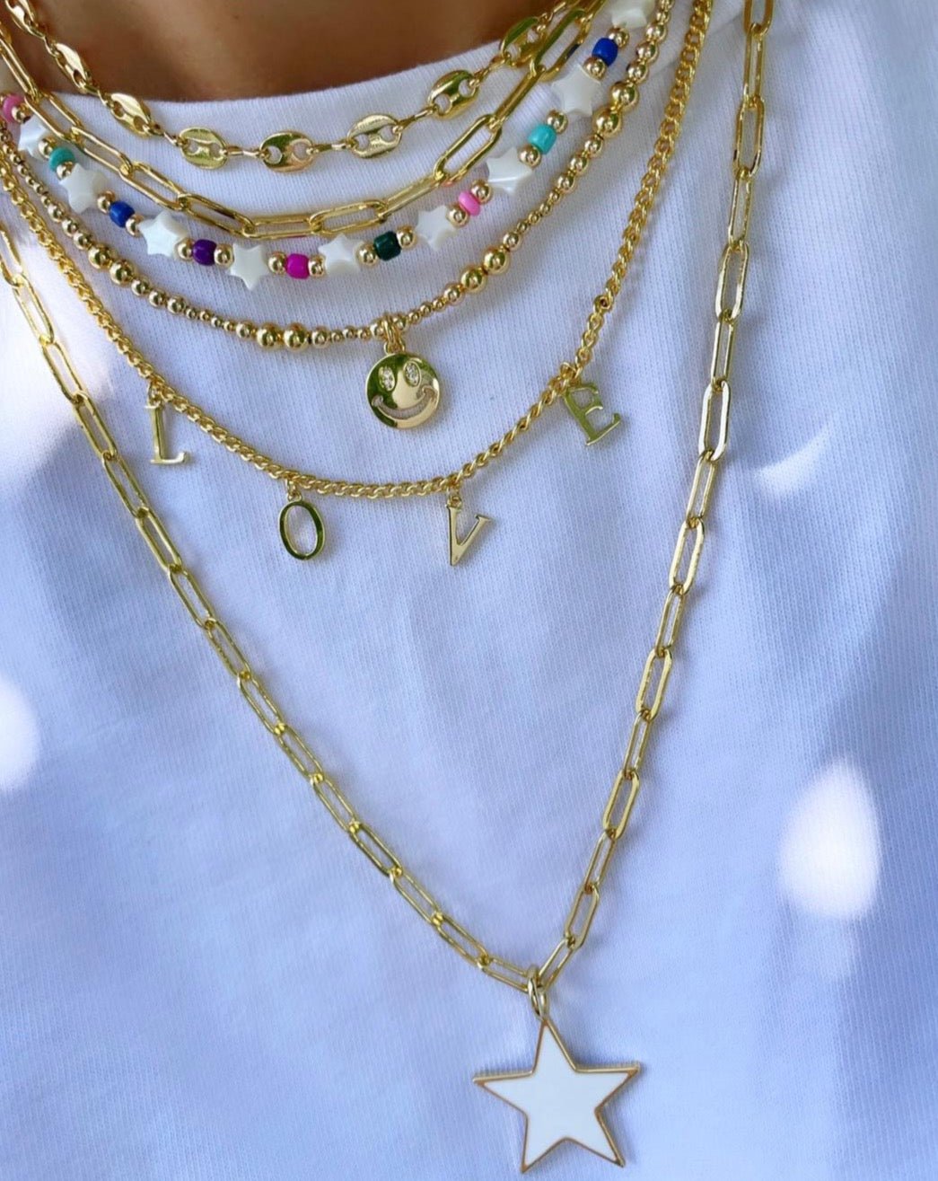 Paper Clip Necklace - LimaLimón Store