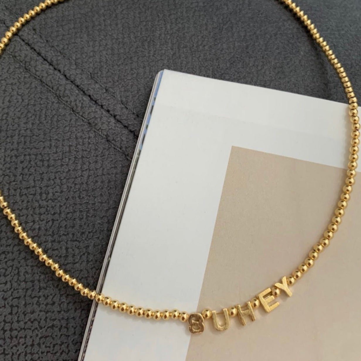 Personalized Gold Necklace - Custom | LimaLimón Store - 2