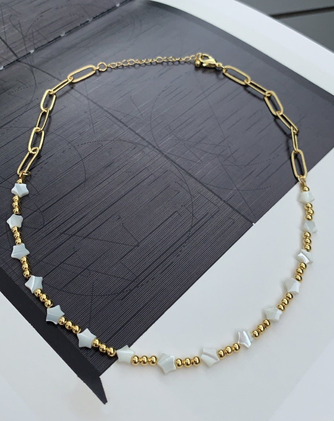 Star And Gold Choker - Collares | LimaLimón Store - 2