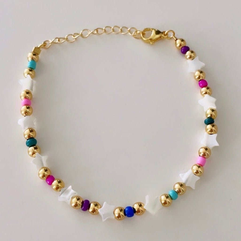 Star Colors Bead Bracelet - Bracelets | LimaLimón Store - 1