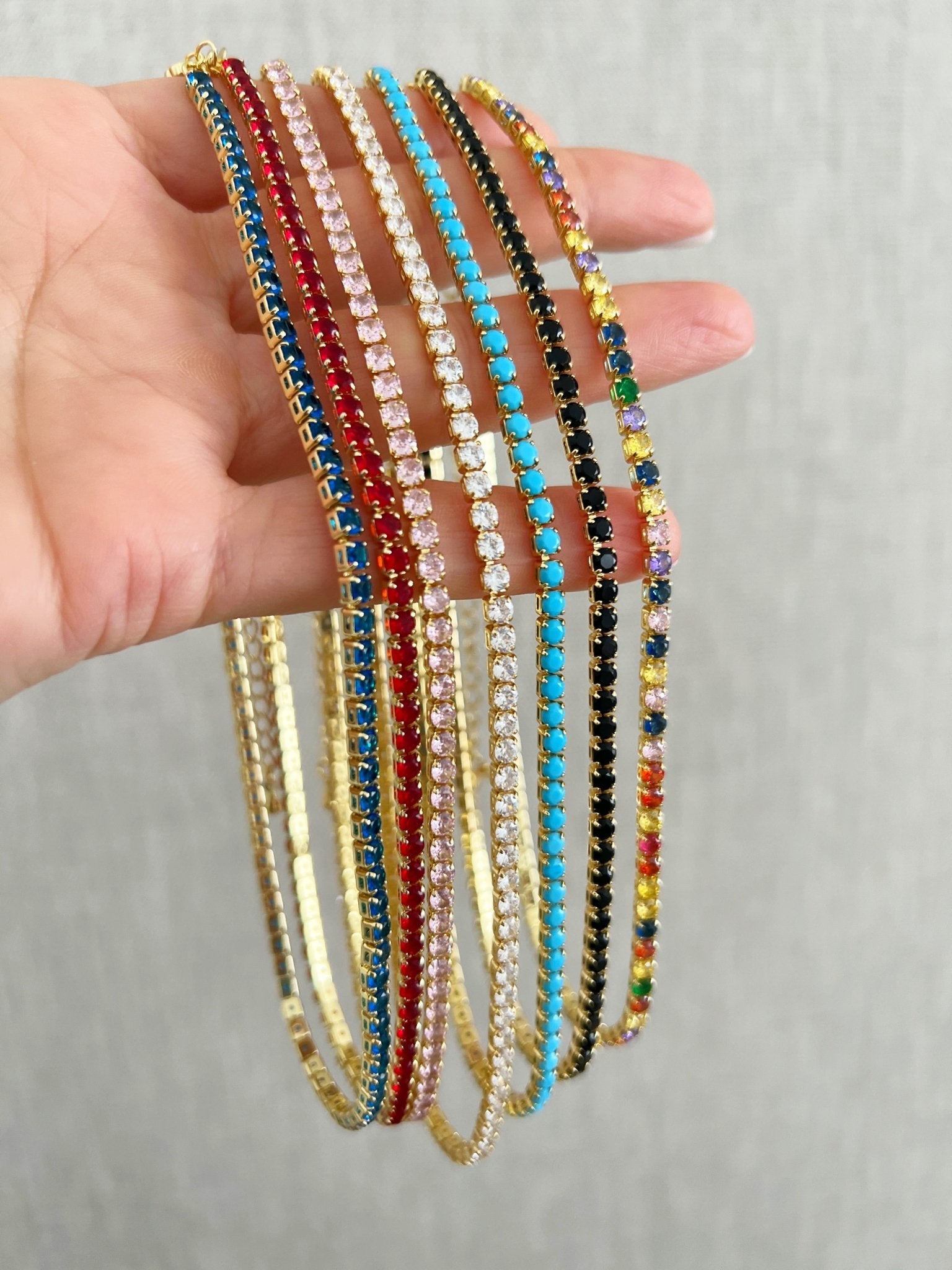 Tennis Choker - Necklaces | LimaLimón Store - 9