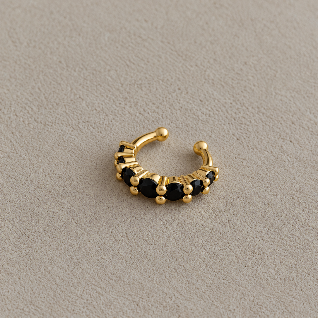 Crystal Spark Ear Cuff
