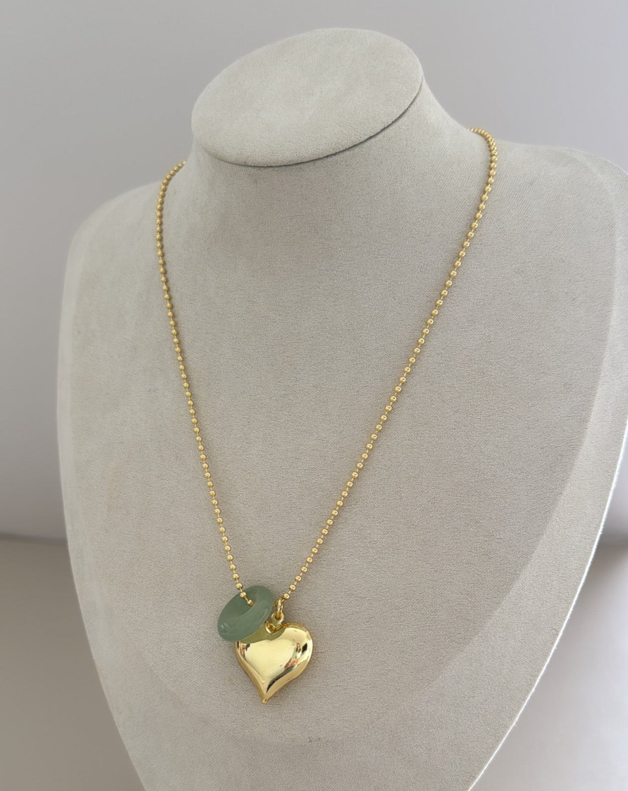 Heart and Charm Necklace