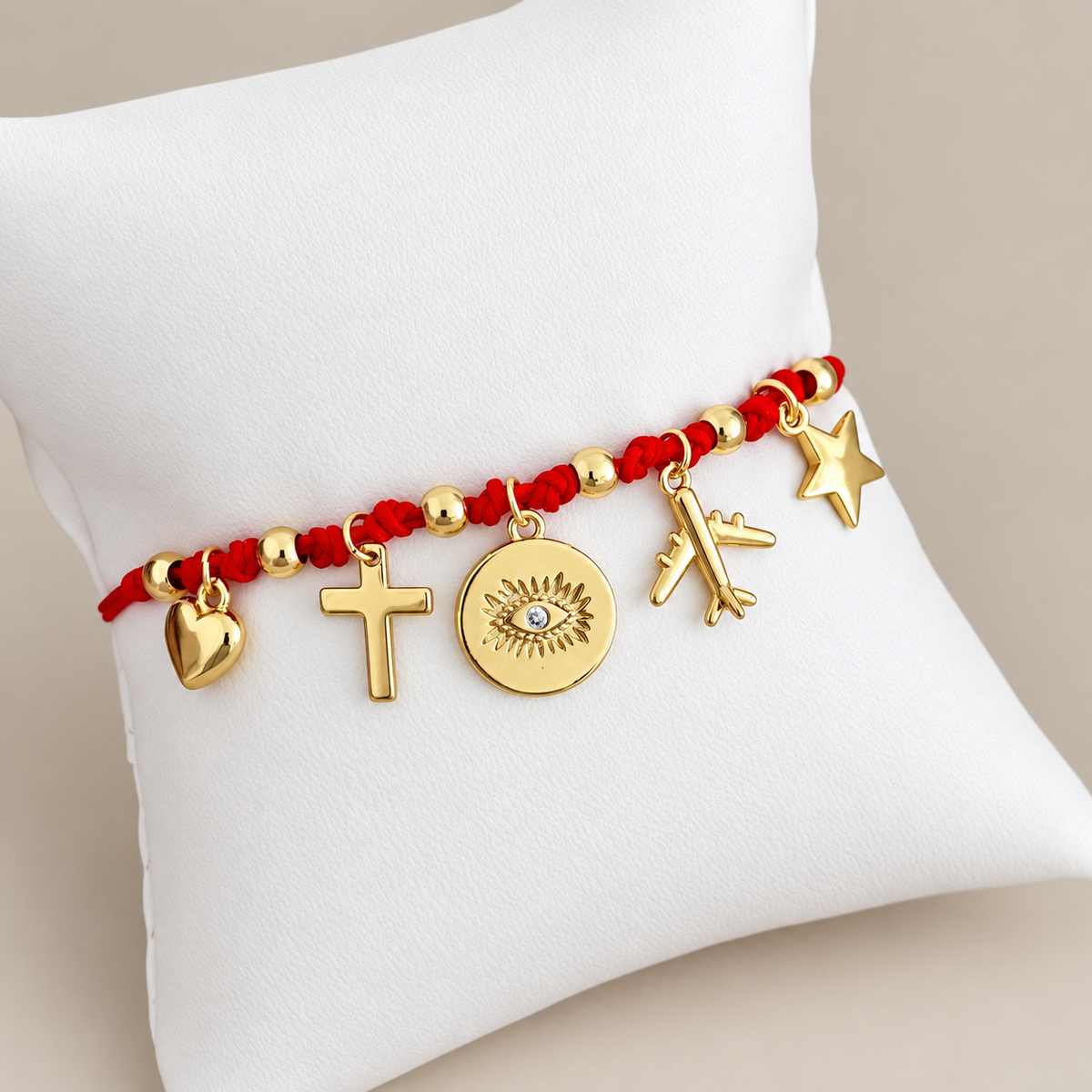 Charms Cord Bracelet