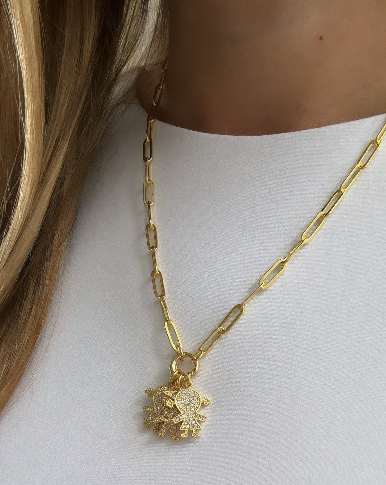 2 or 3 Kids Necklace - LimaLimón Store