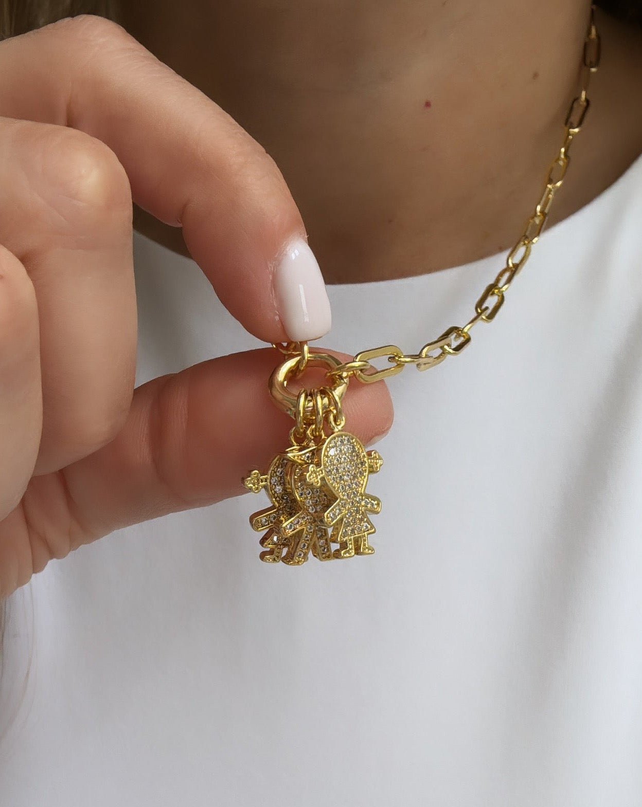 2 or 3 Kids Necklace - LimaLimón Store