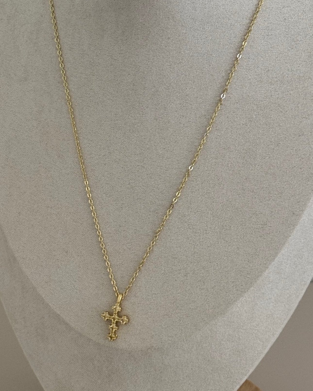 Cross Zirconia Necklace