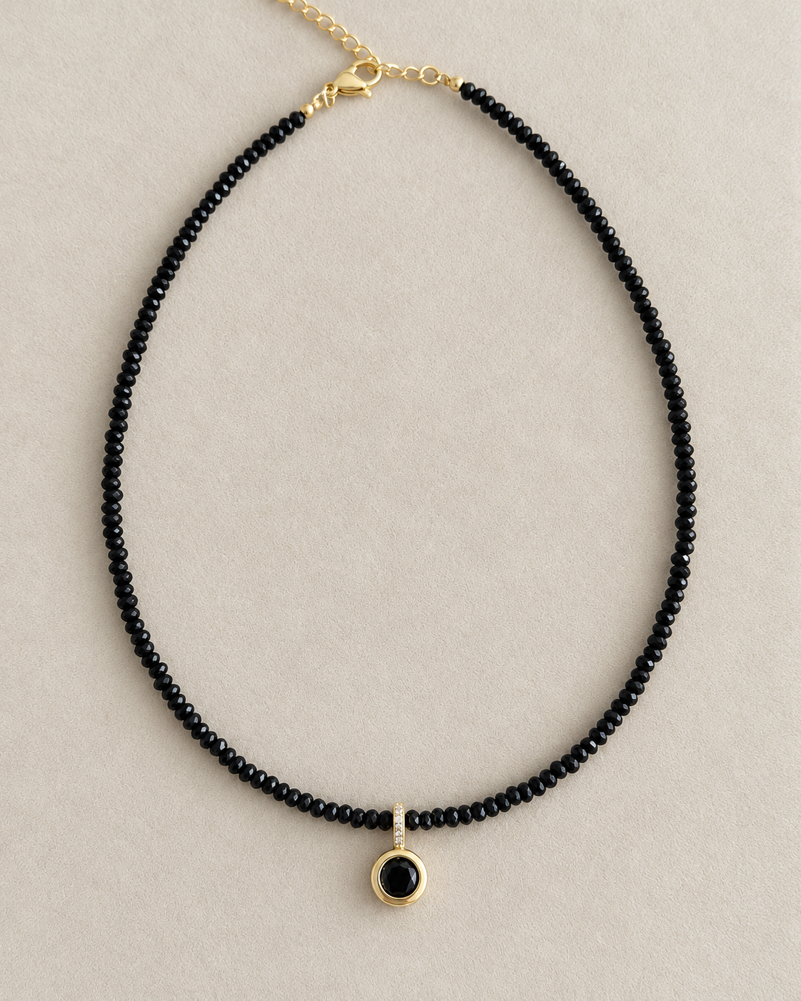 Agate Gemstone Charm Choker