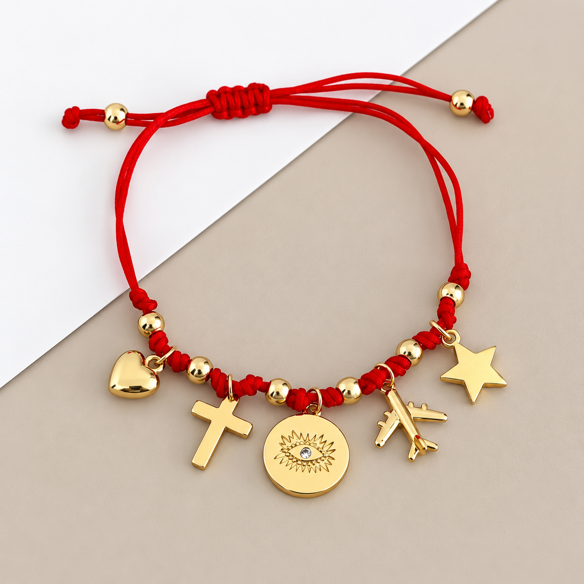 Charms Cord Bracelet
