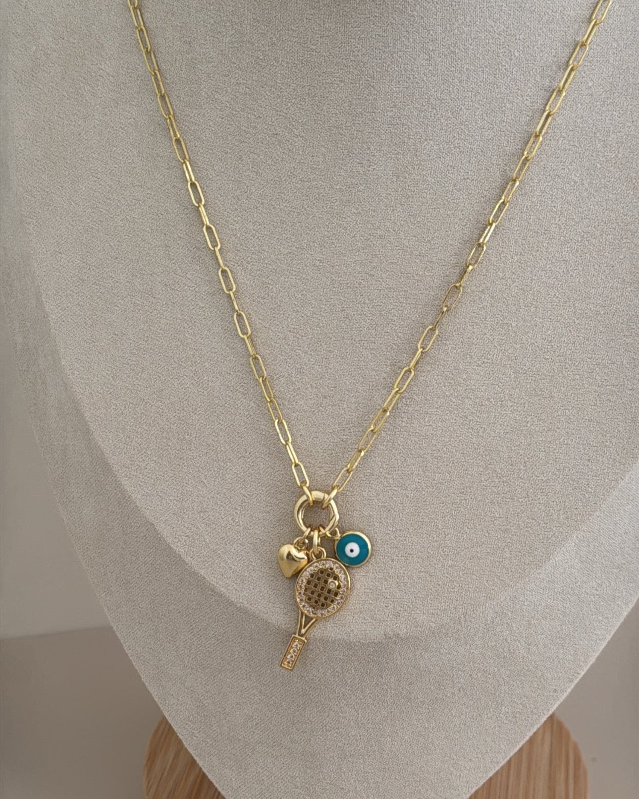 3 Charms Personalized Necklace - LimaLimón Store