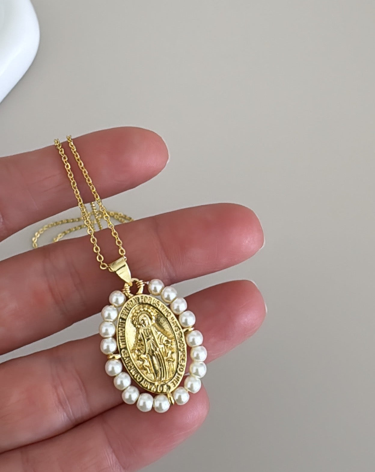 Miracle Virgin Necklace