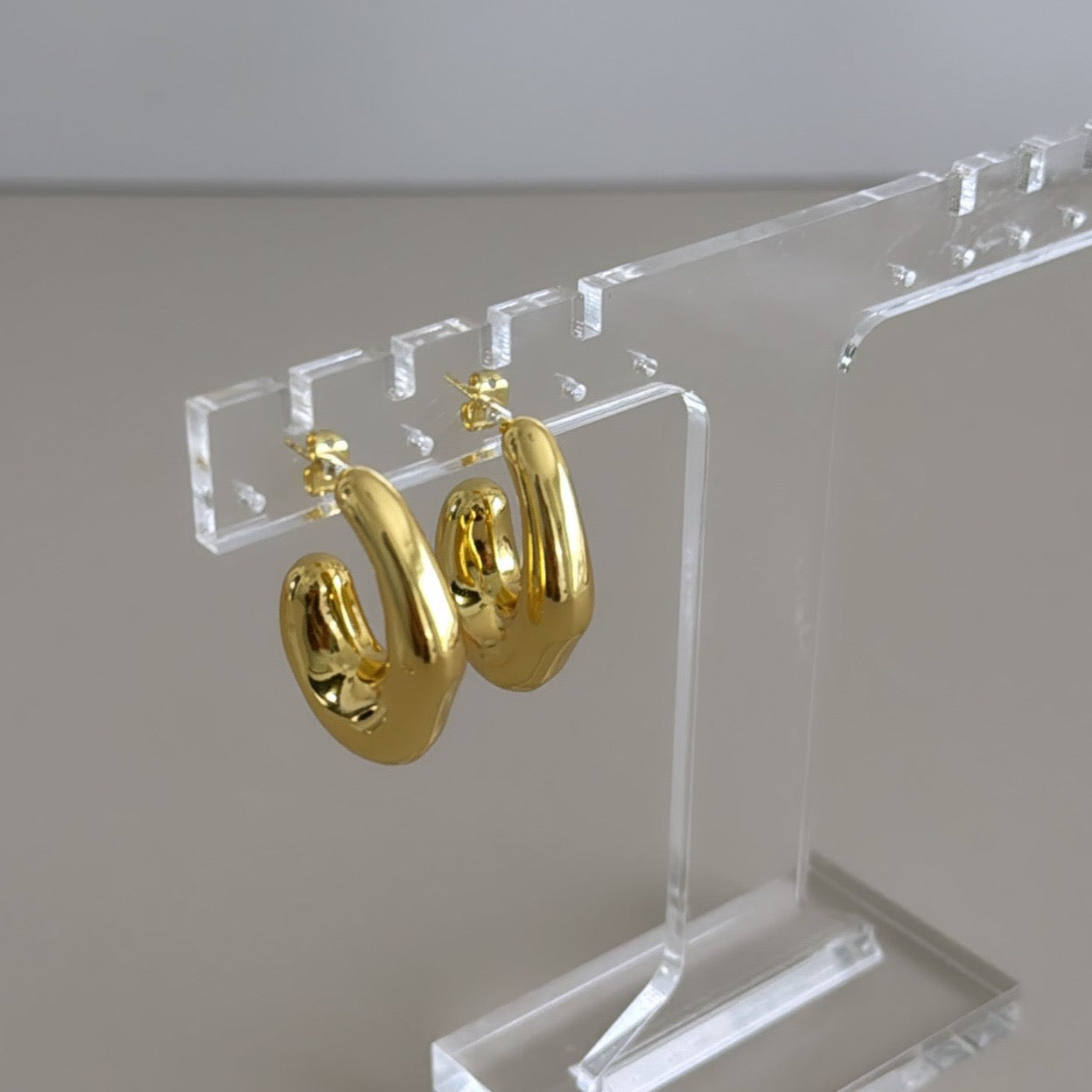 Open Hoops Earring