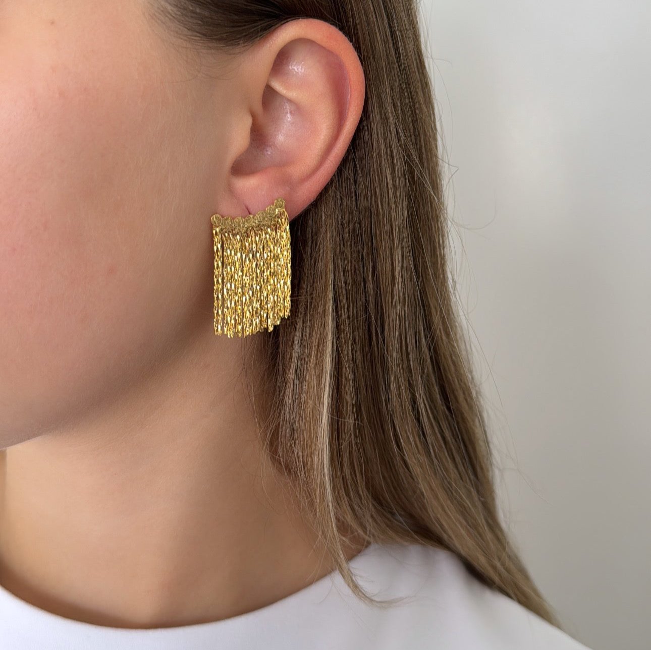 Gold Earring