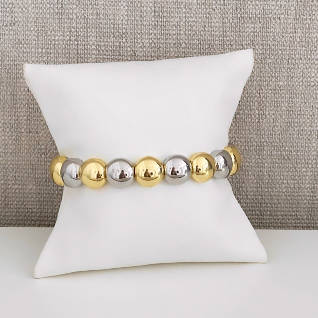 Gold and Silver Bracelet