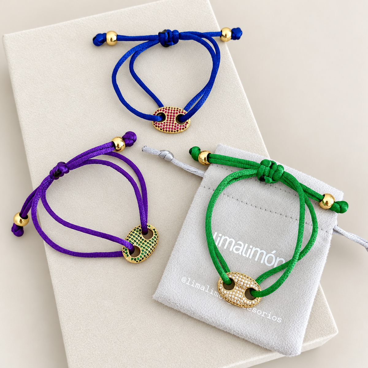 Luxe Orbit Cord Bracelet
