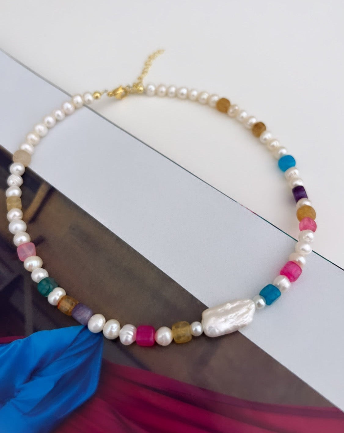 Pearls and Colors Necklace