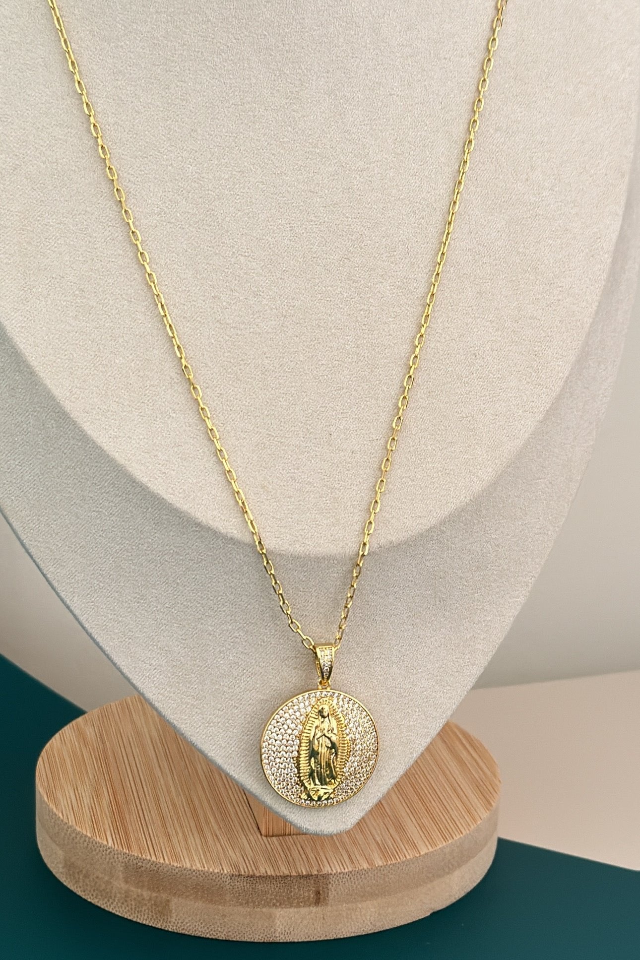 Guadalupe Virgin Necklace