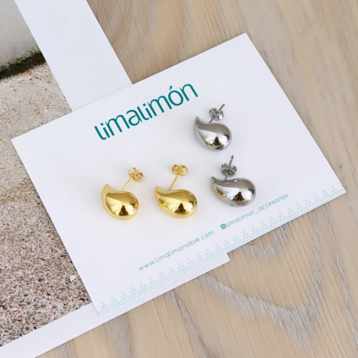 Small Gold and Silver Earring's