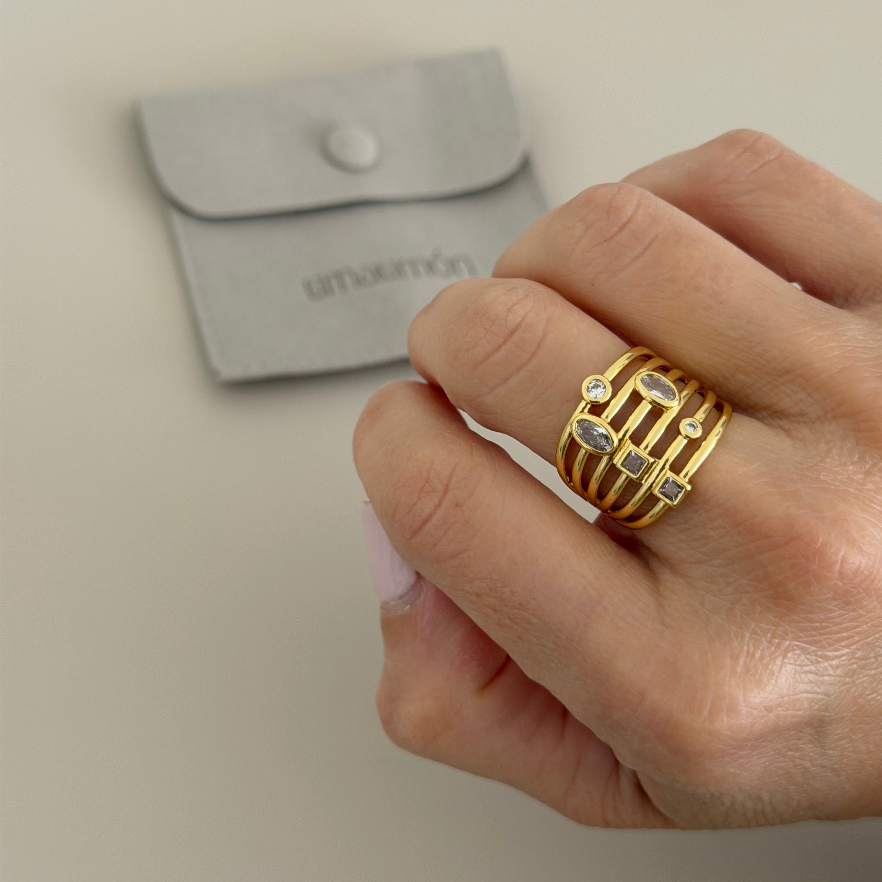 Celeste Adjustable Ring