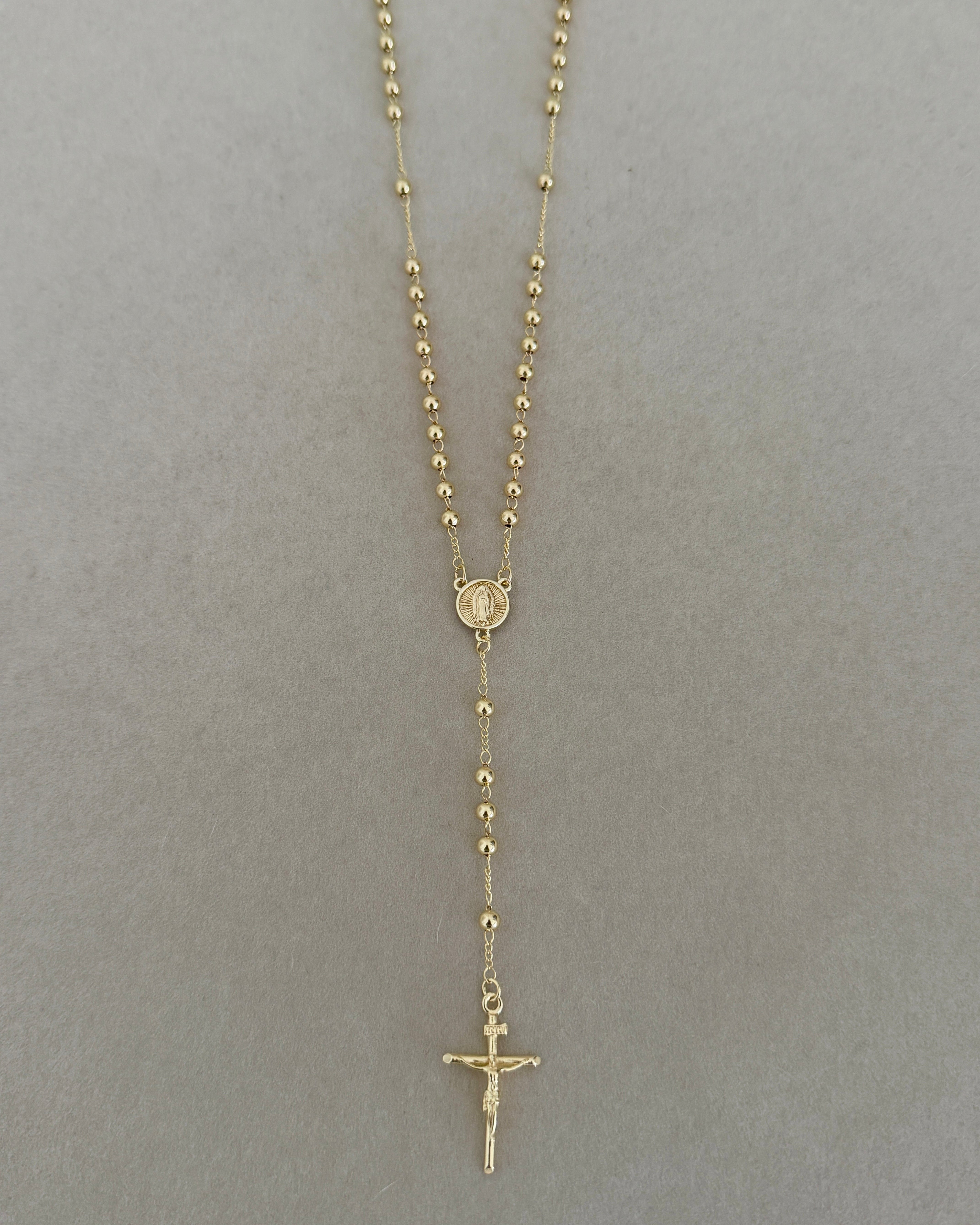 Our Lady Rosary Necklace