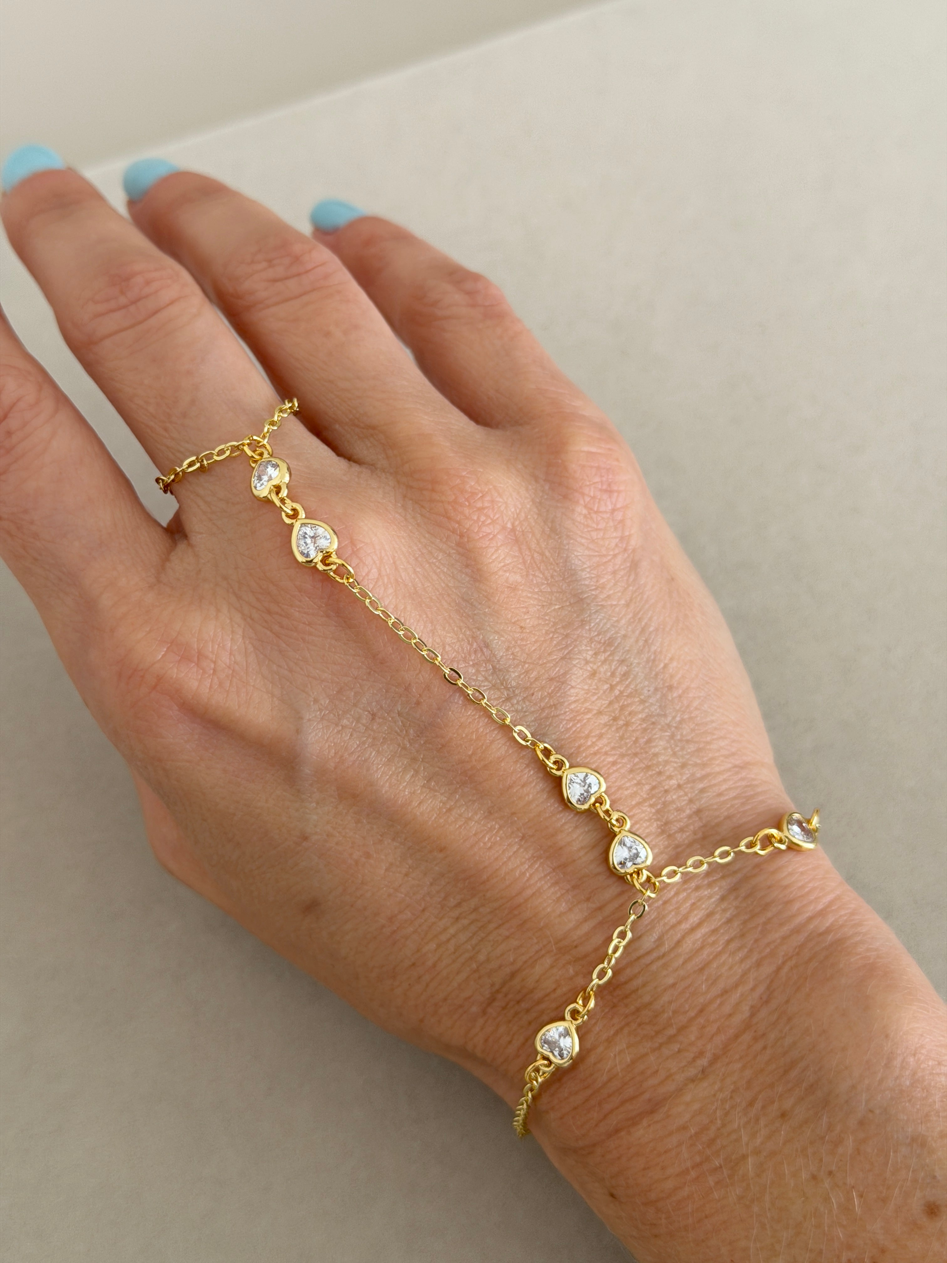 Heart Hand Chain