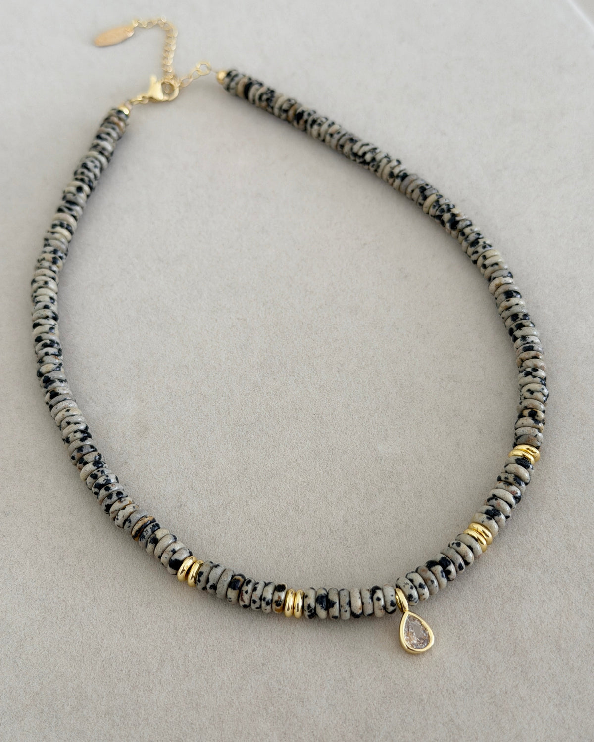 Teardrop Beaded Necklace
