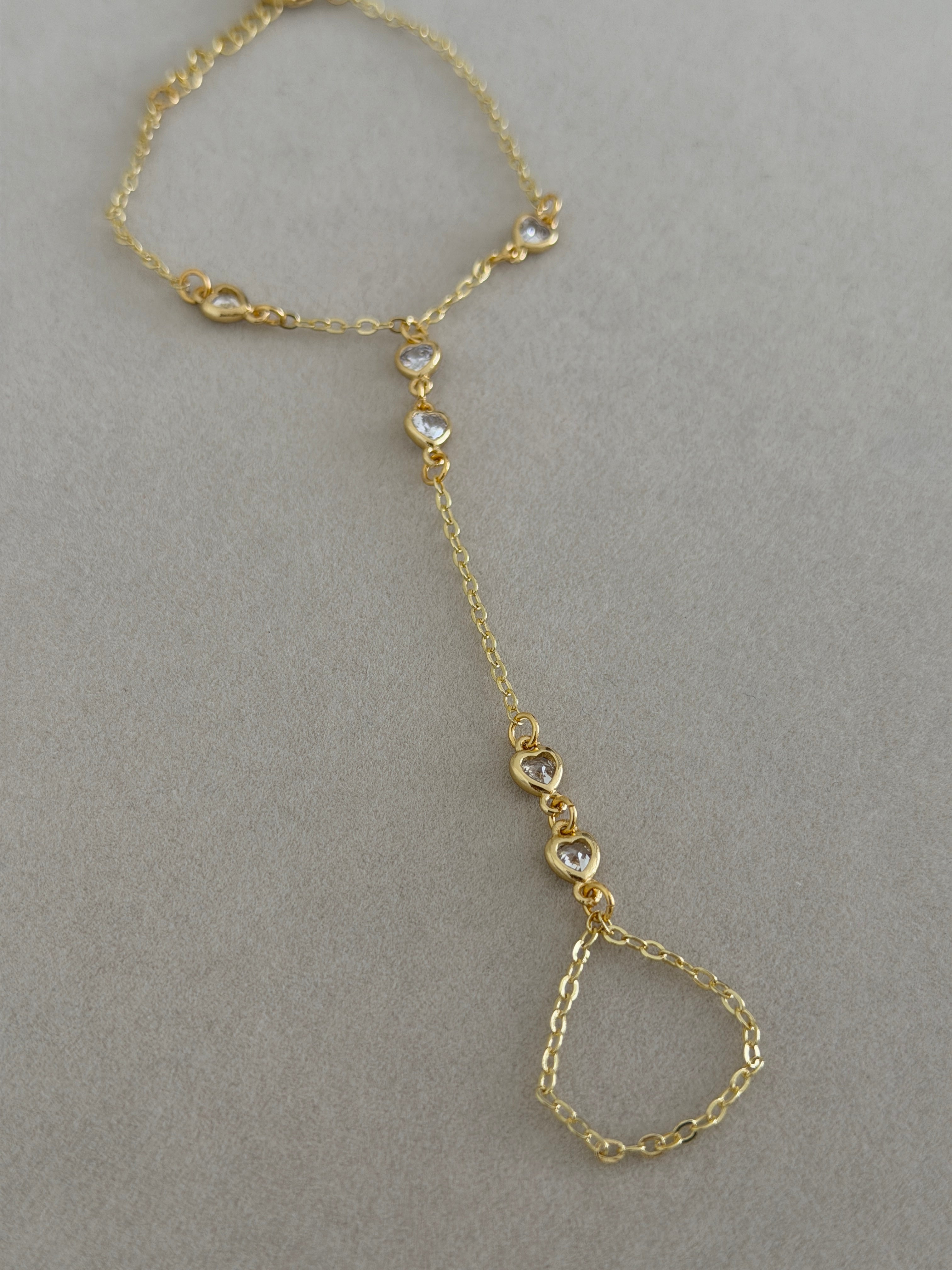 Heart Hand Chain