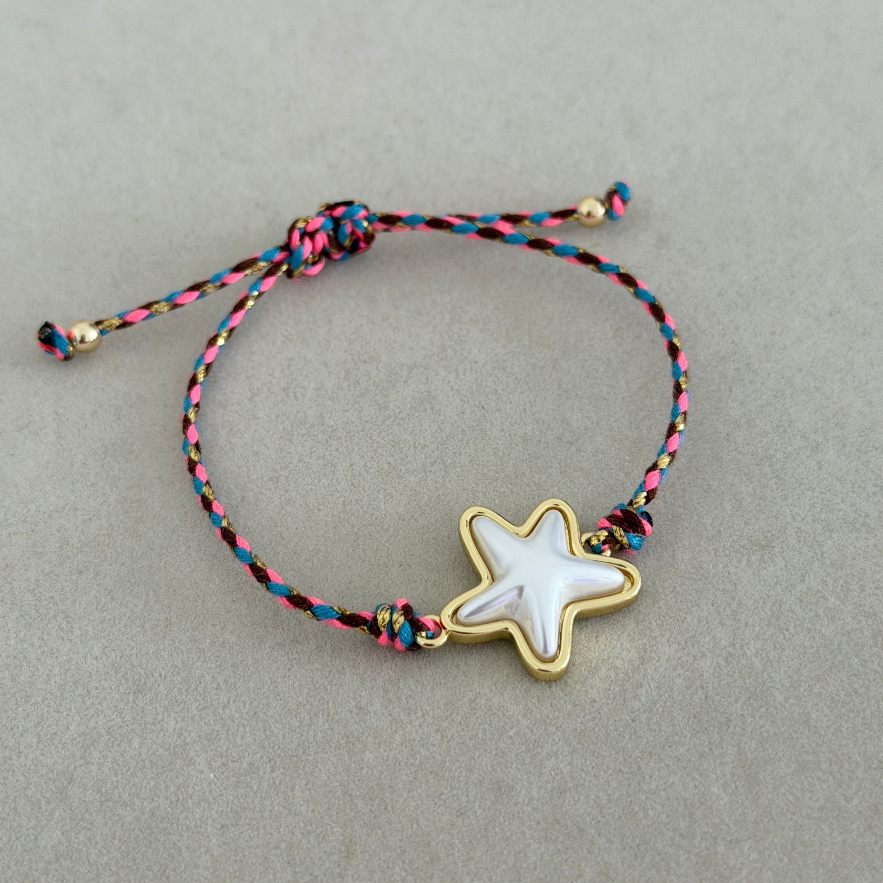 Starfish Cord Bracelet