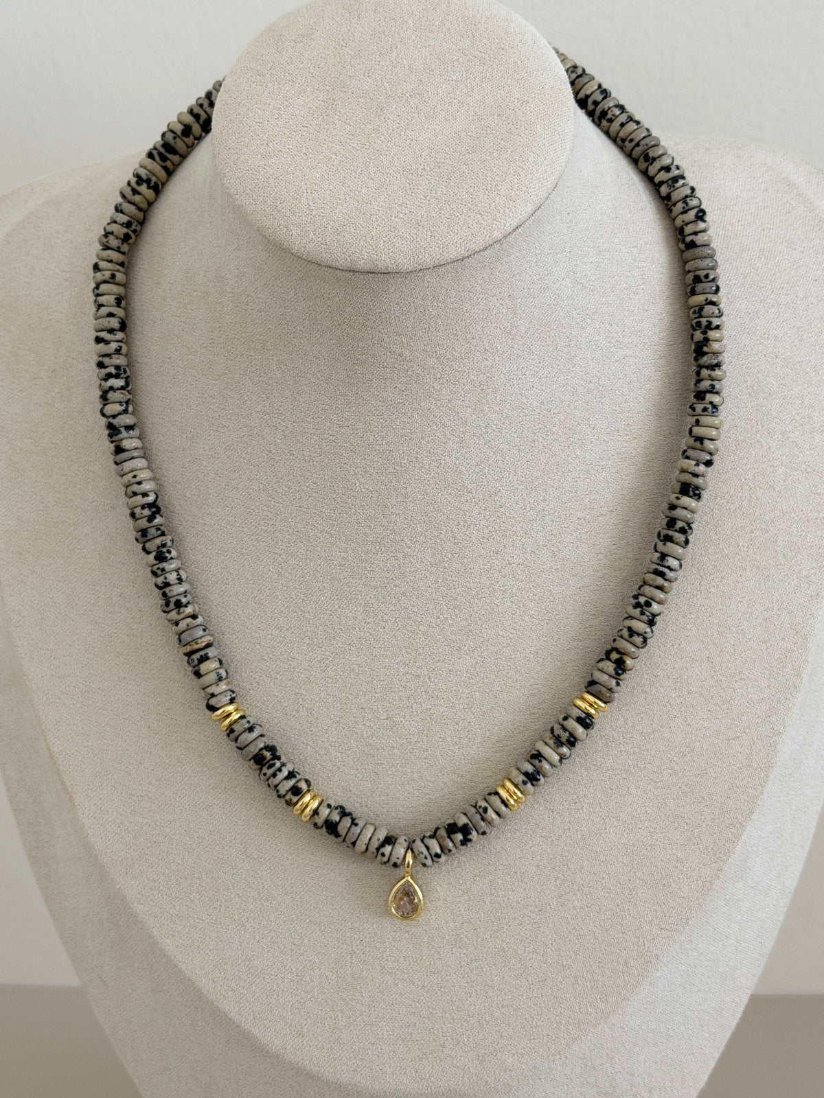 Teardrop Beaded Necklace