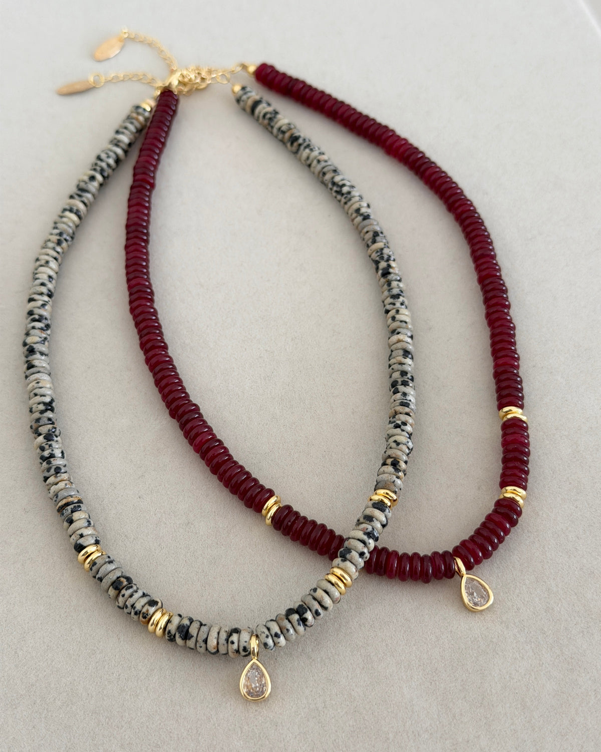 Teardrop Beaded Necklace