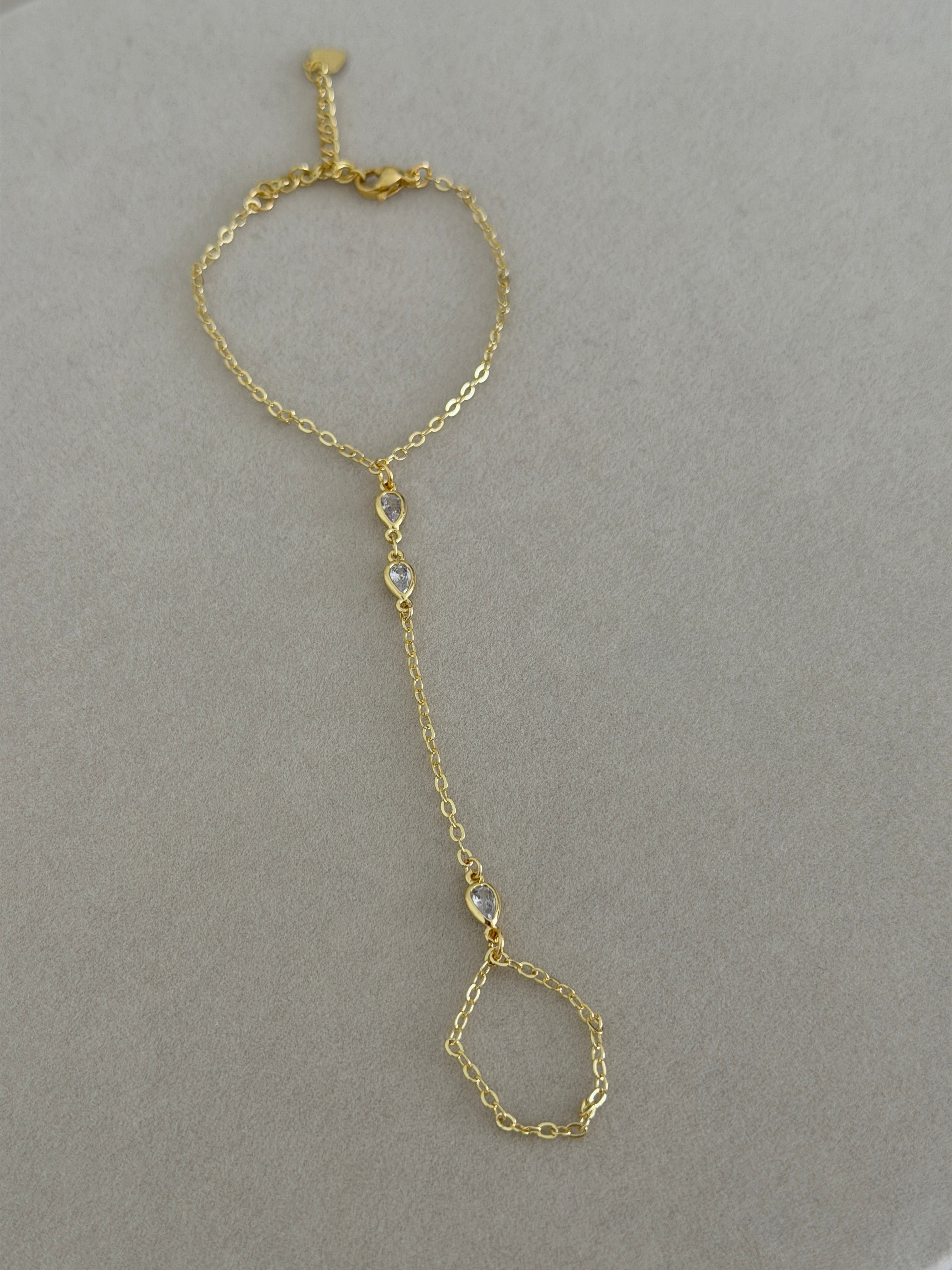 Crystal Hand Chain