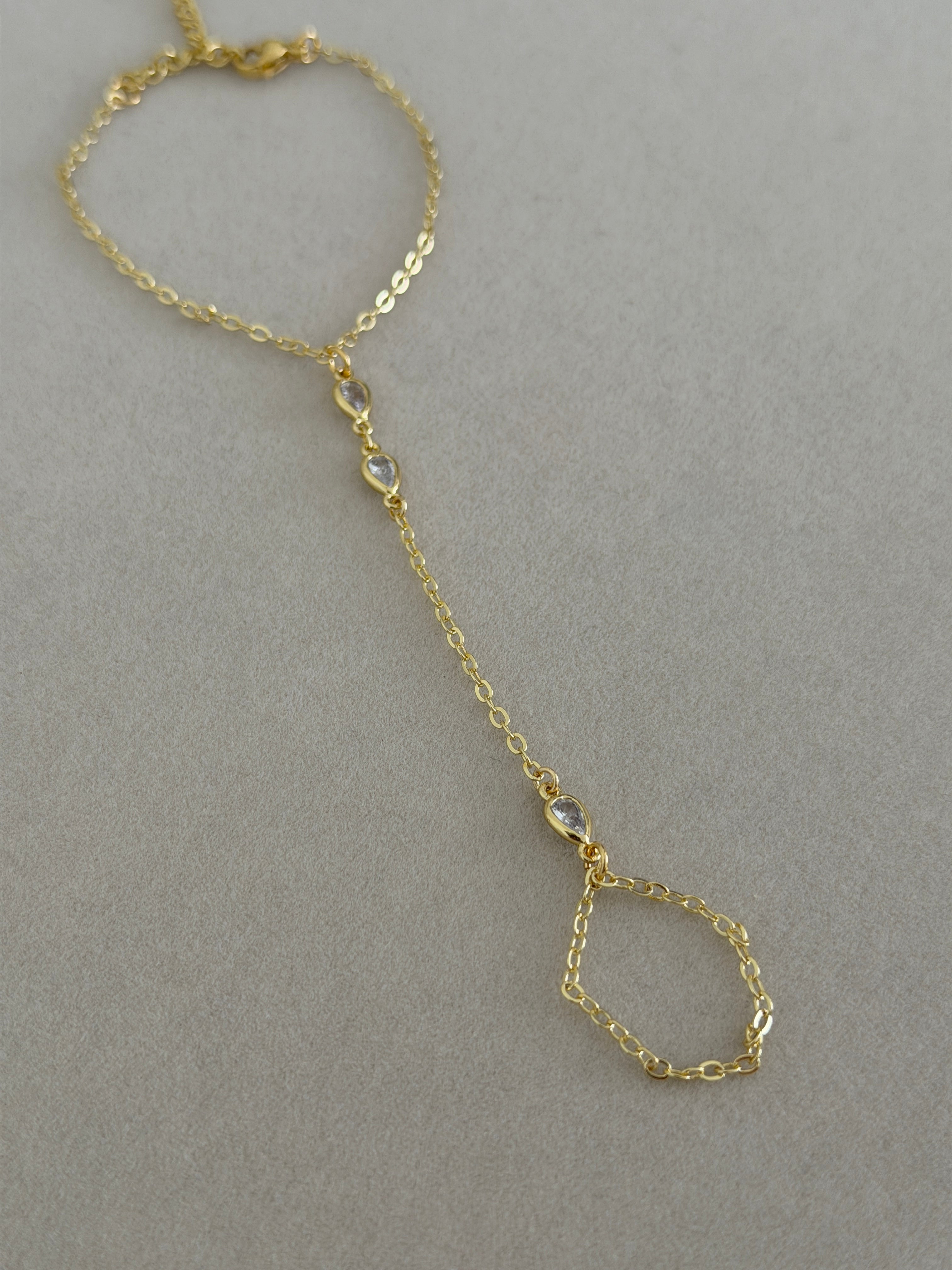 Crystal Hand Chain