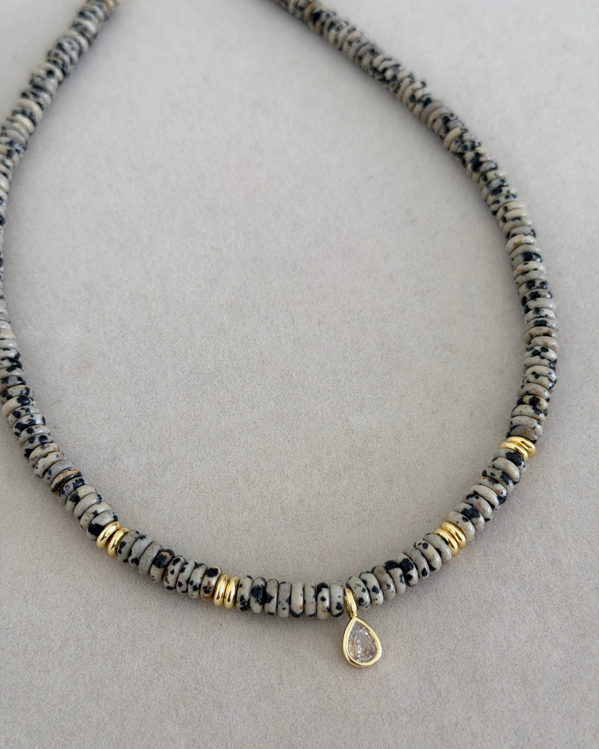Teardrop Beaded Necklace