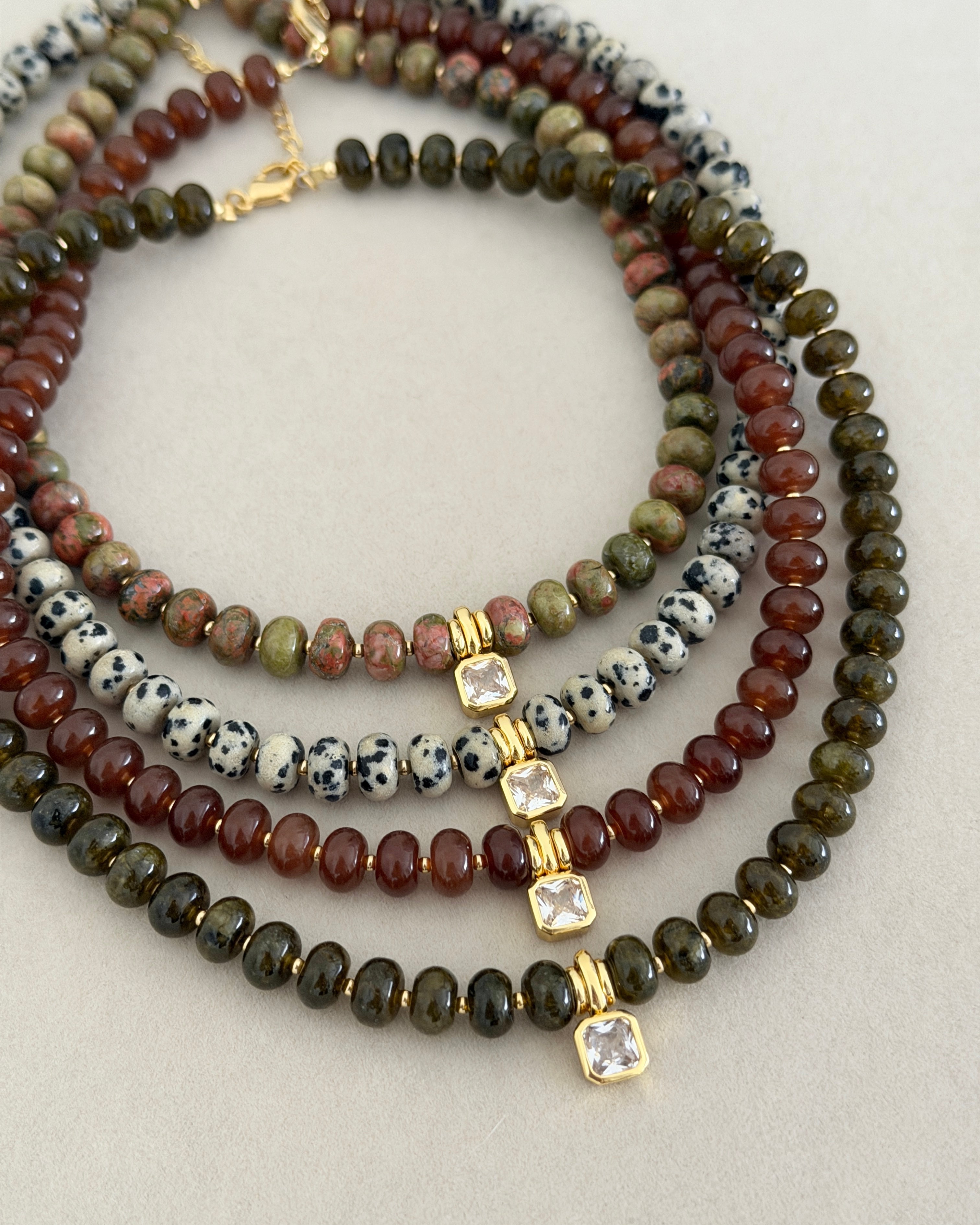 Gemstone Glow Necklace