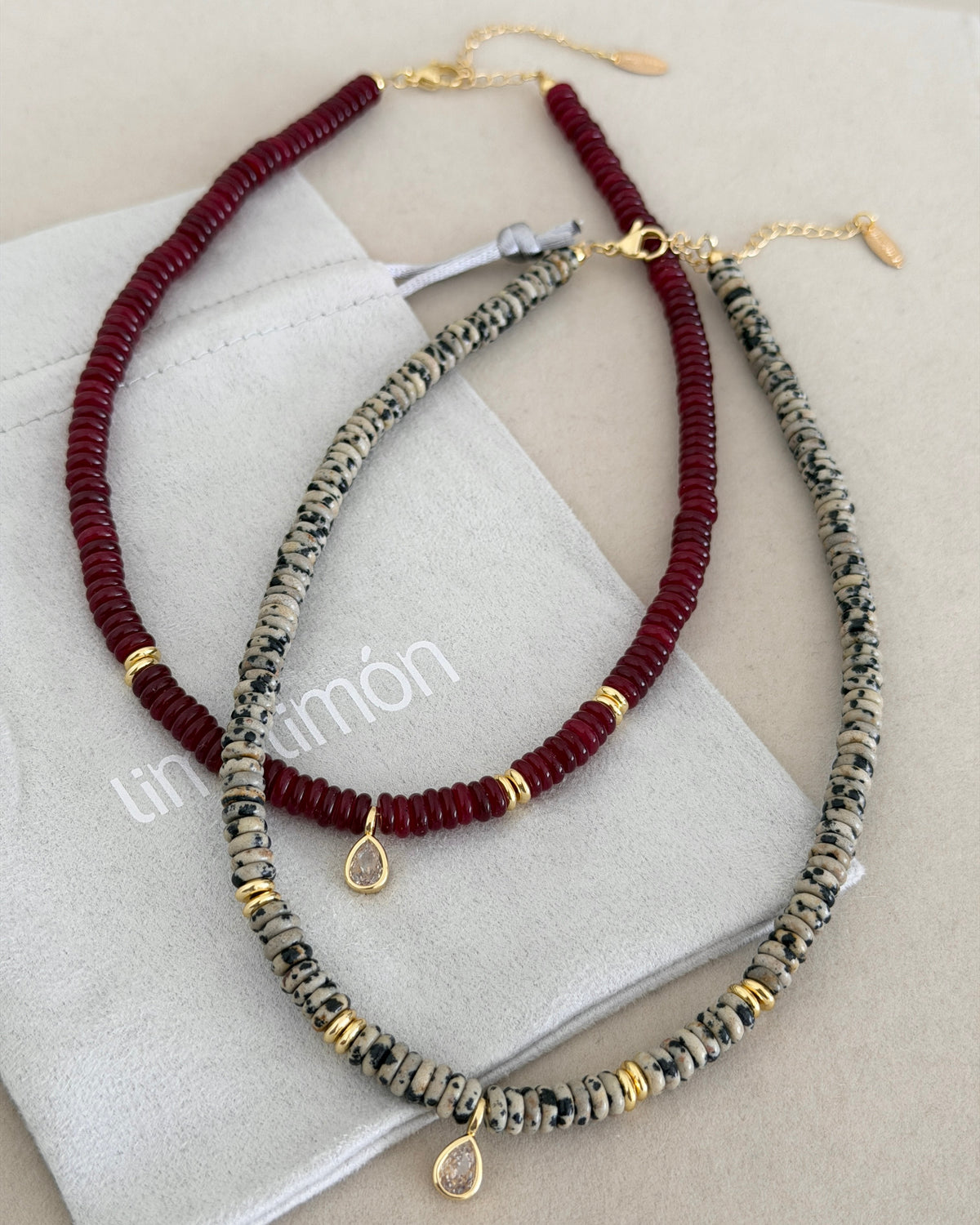 Teardrop Beaded Necklace