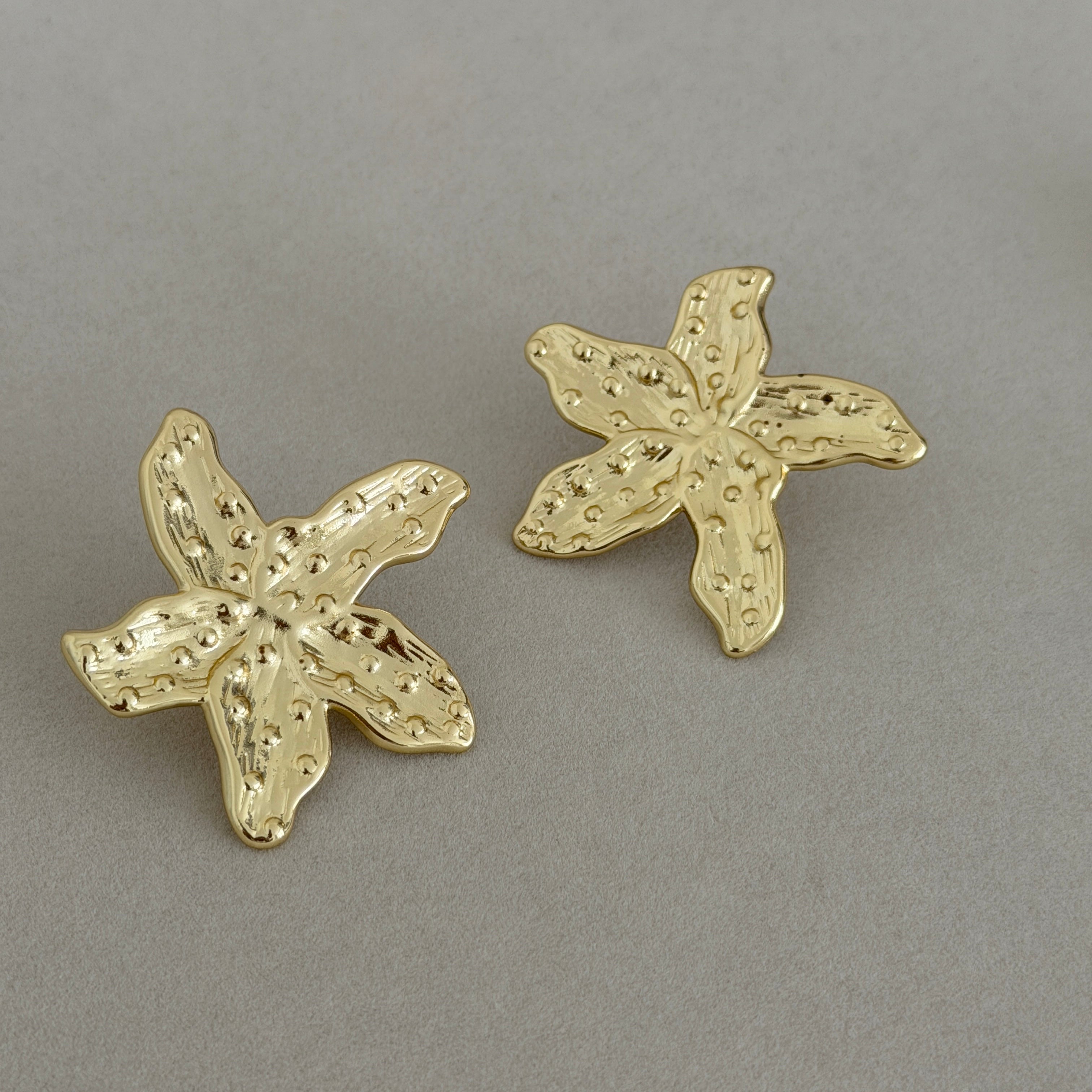 Starfish Stud Earrings