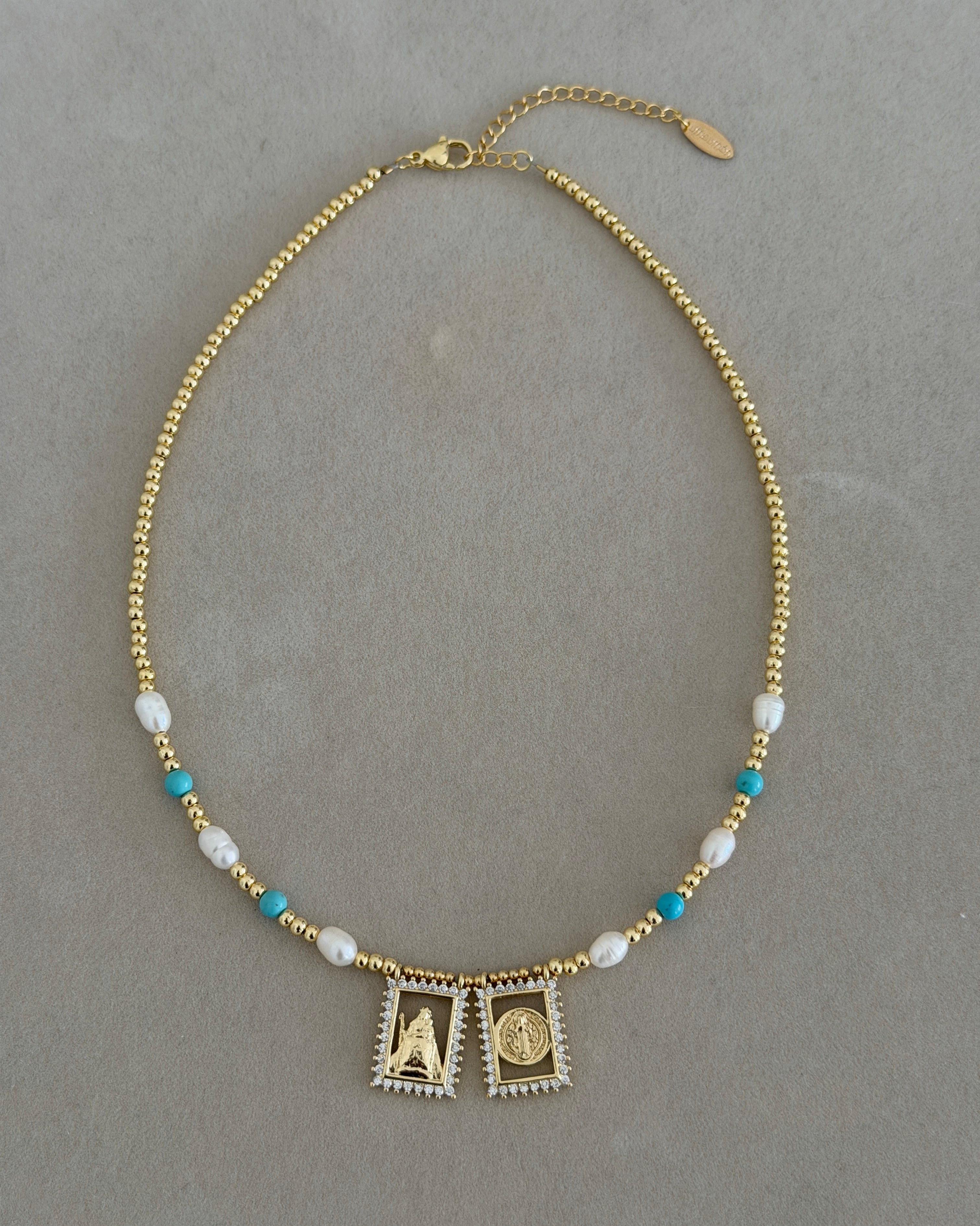 Sacred Charms Beaded Necklace