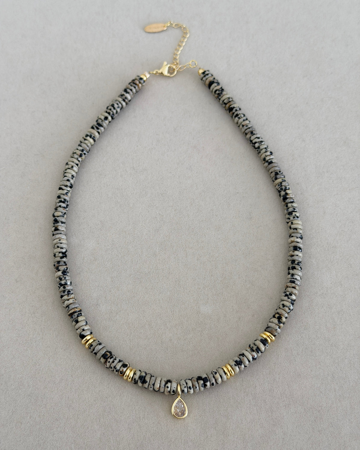 Teardrop Beaded Necklace