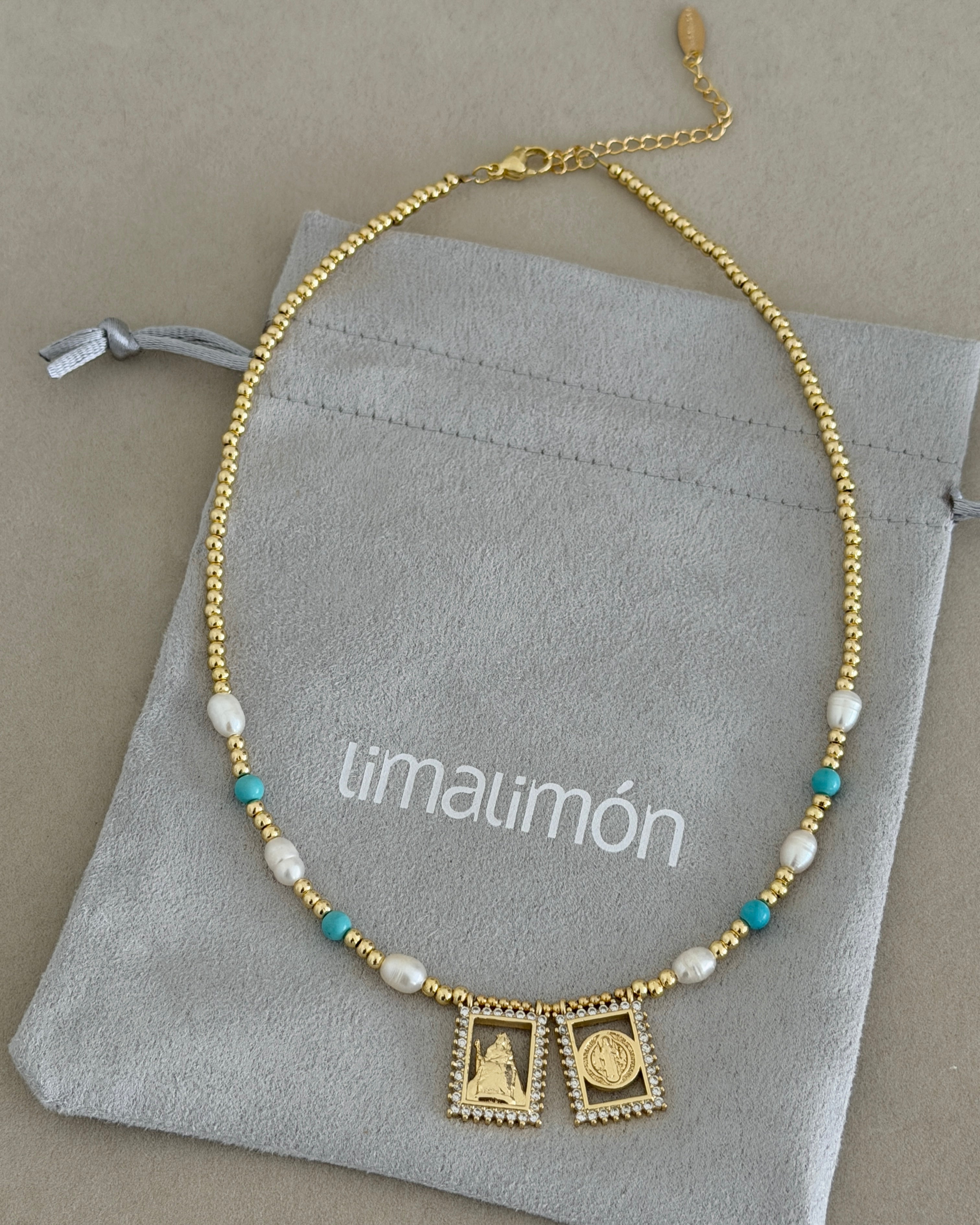 Sacred Charms Beaded Necklace