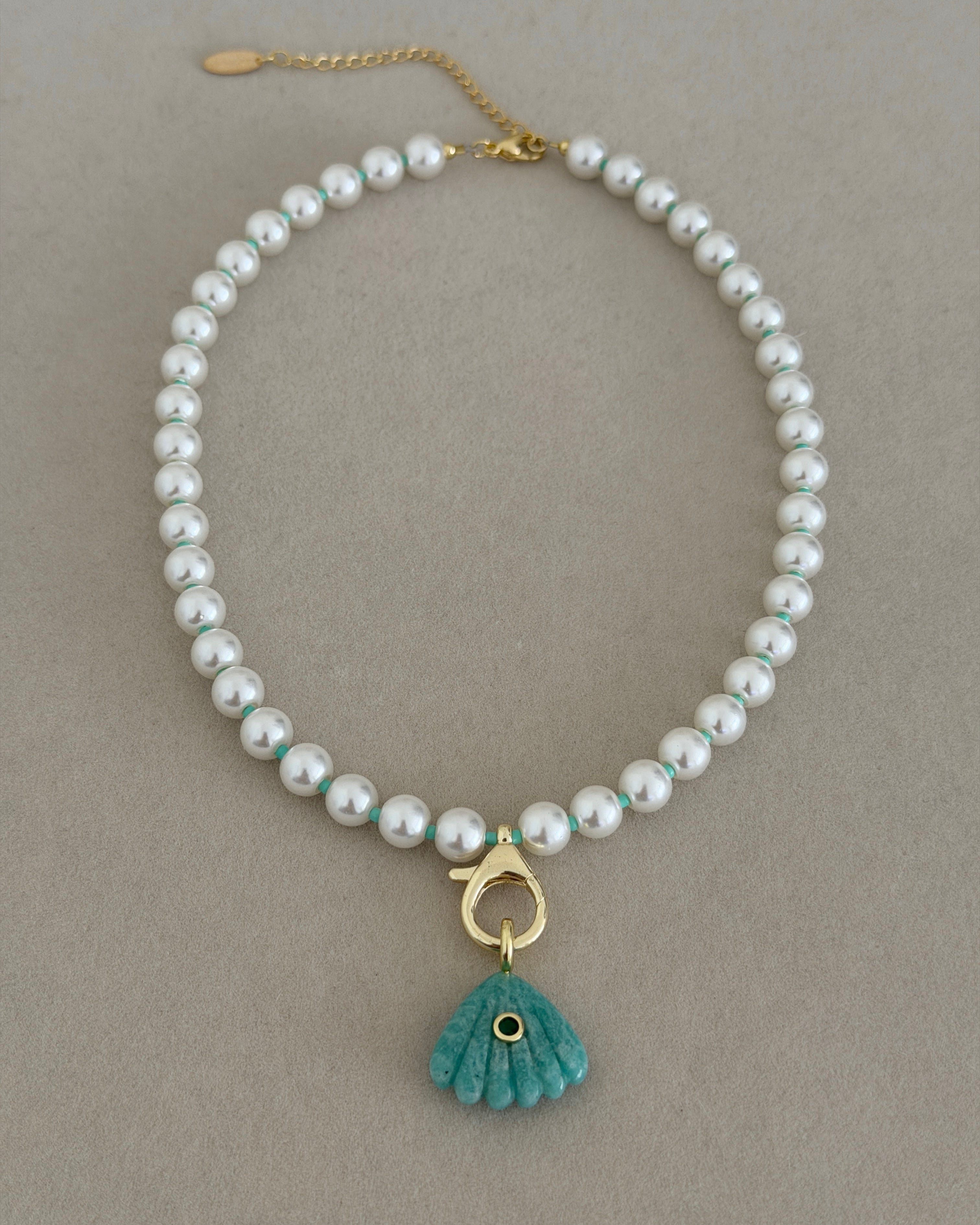 Sea Breeze Pearl Necklace