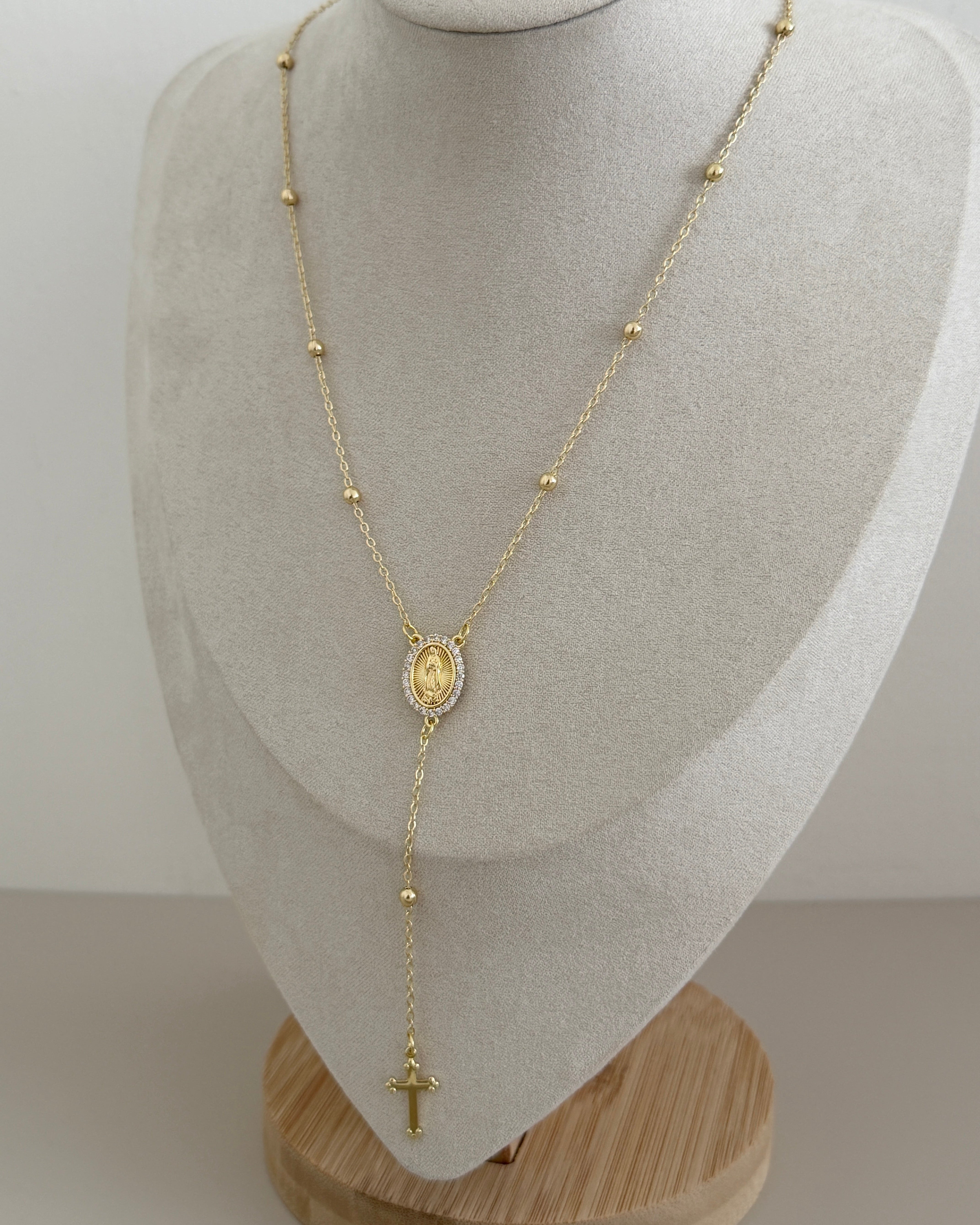 Divine Grace Rosary Necklace