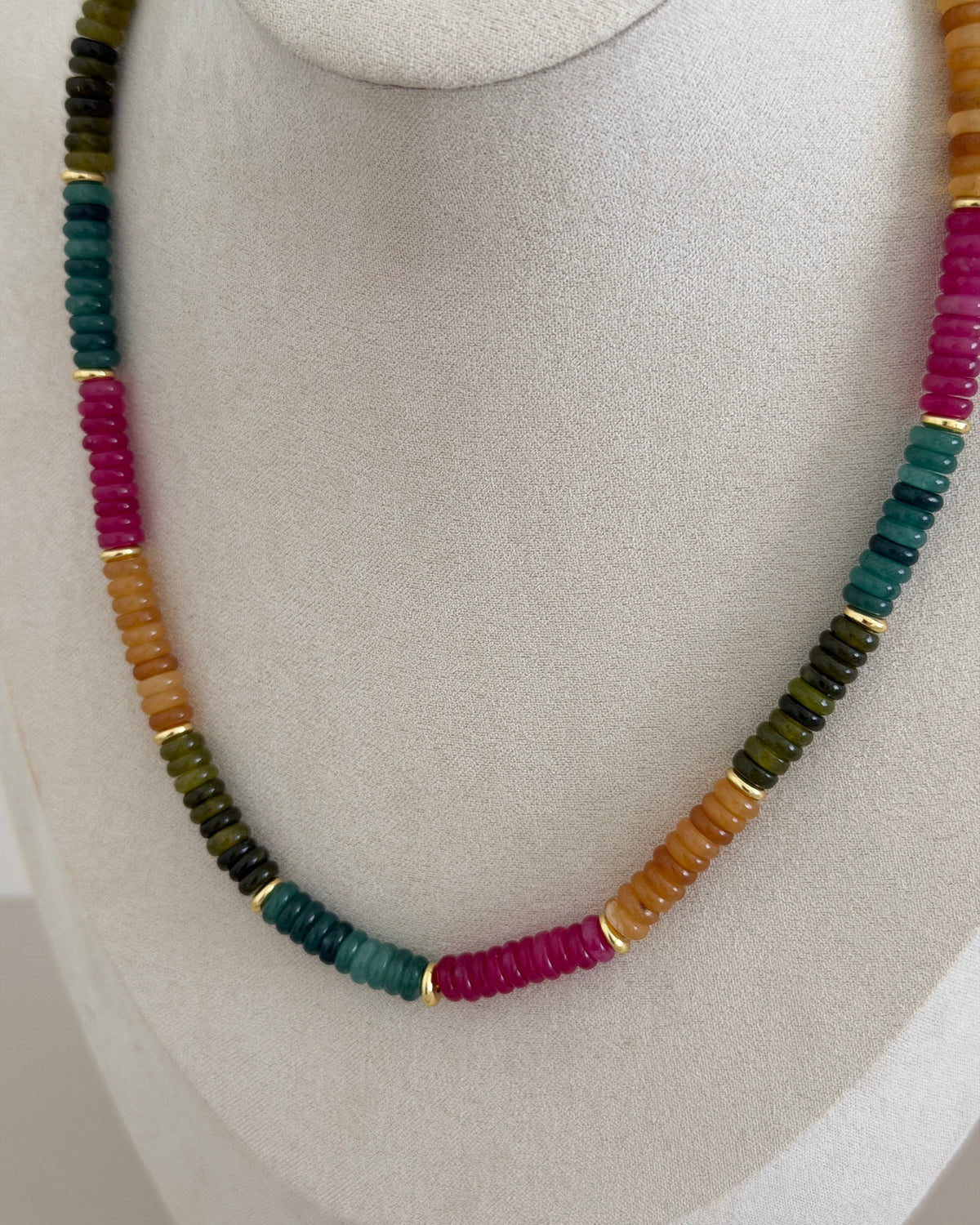 Multicolor Beaded Necklace
