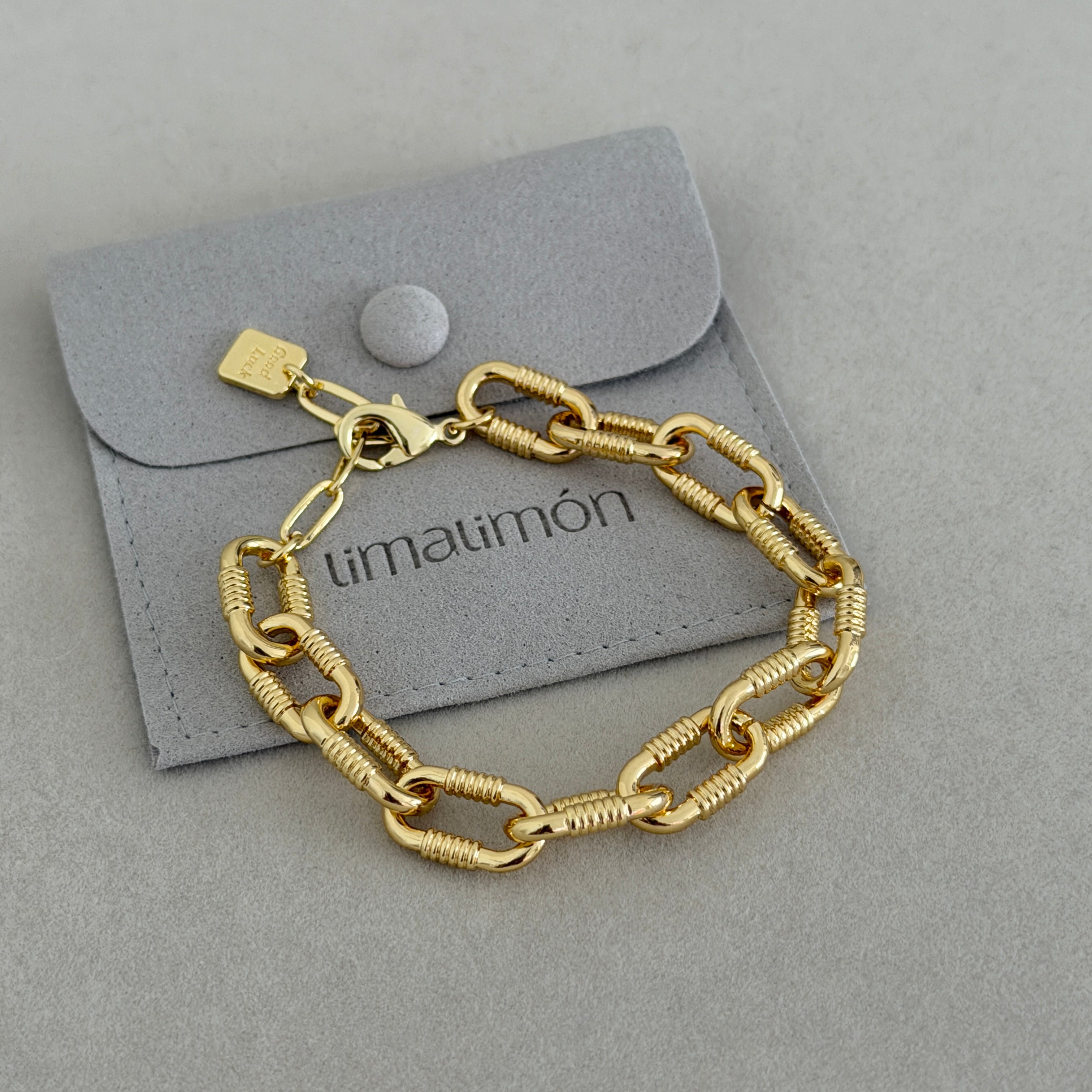 Wrapped Link Bracelet